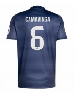 Real Madrid Eduardo Camavinga #6 Vieraspaita 2025-26 Lyhythihainen